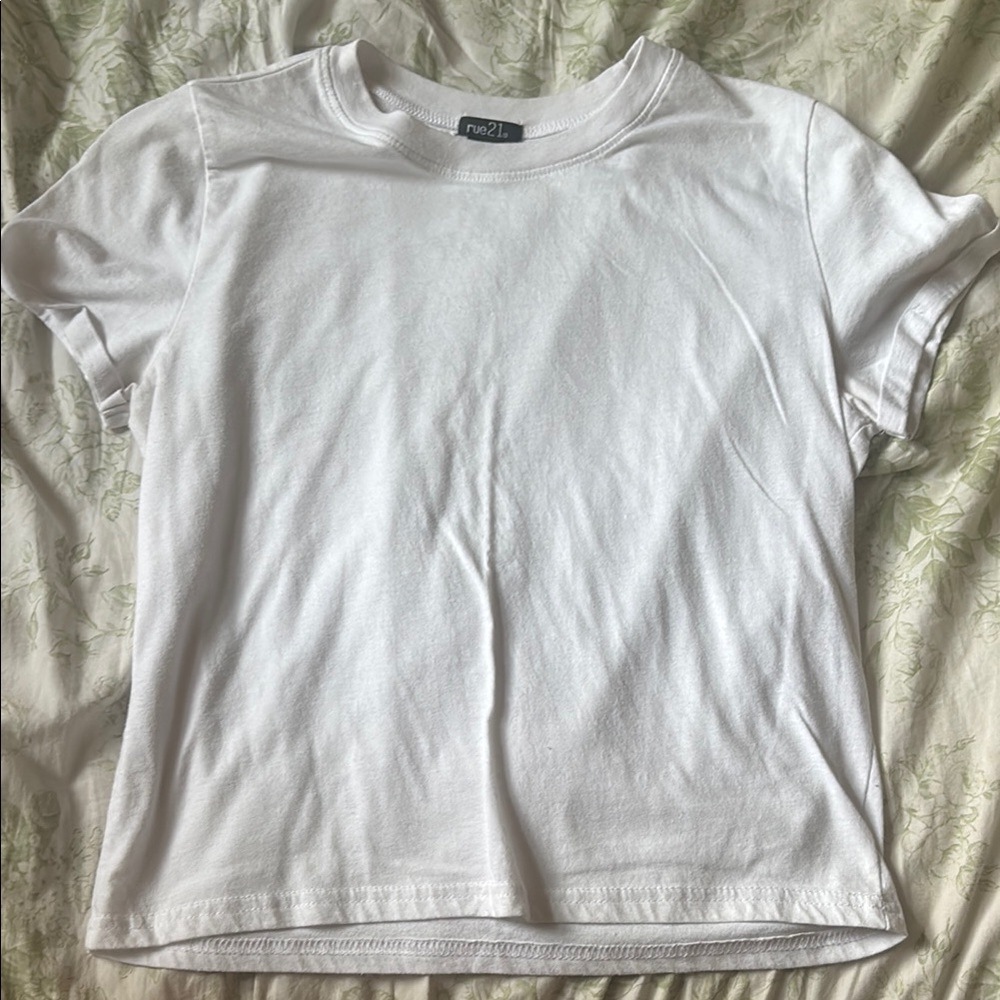 Rue21 Classic White Tee